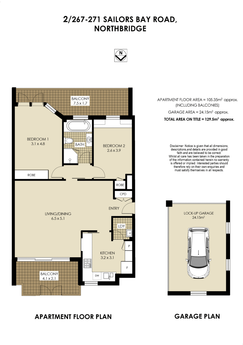 2/267-271 Sailors Bay Road Northbridge 2/267-271 Sailors Bay Road Northbridge