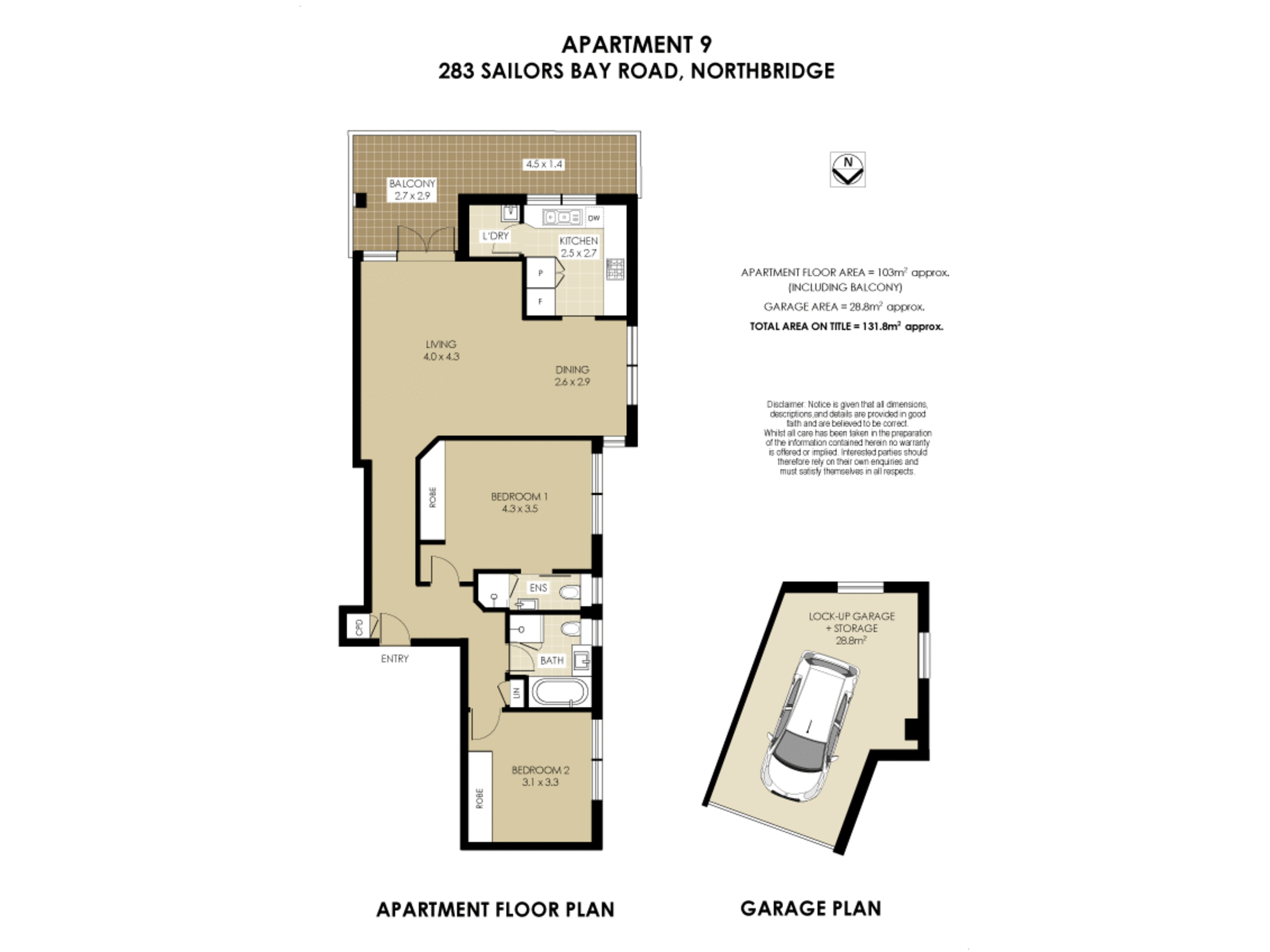 9/283 Sailors Bay Road Northbridge 9/283 Sailors Bay Road Northbridge