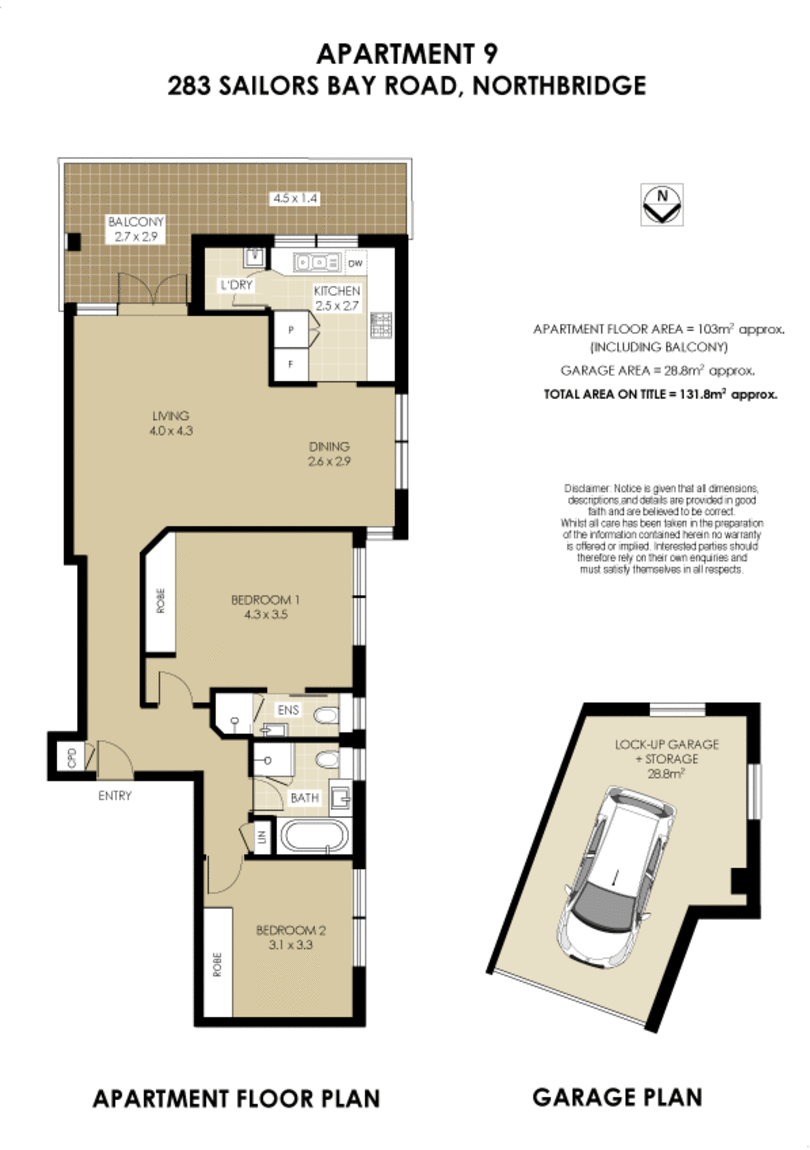 9/283 Sailors Bay Road Northbridge 9/283 Sailors Bay Road Northbridge