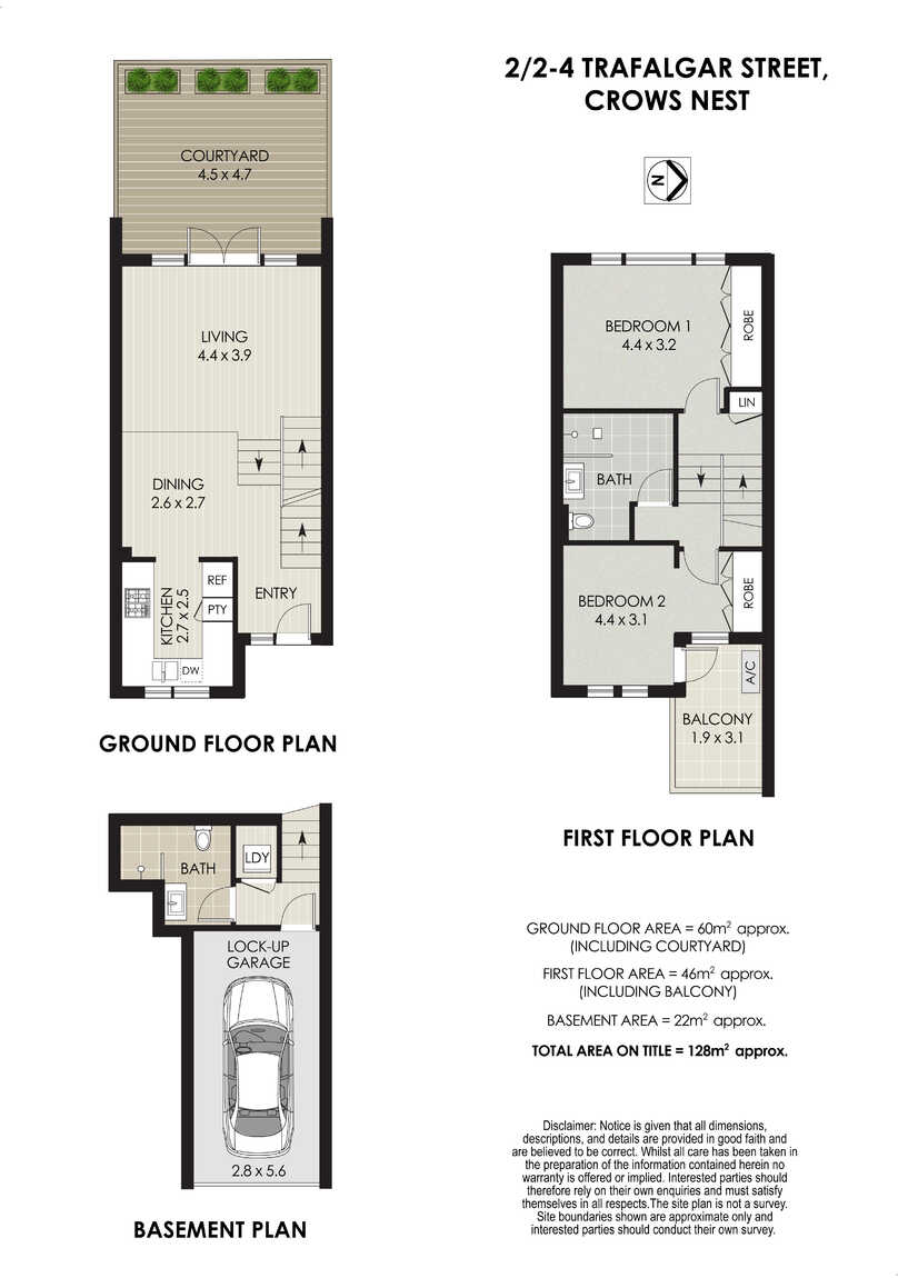 2/2-4 Trafalgar Street Crows Nest